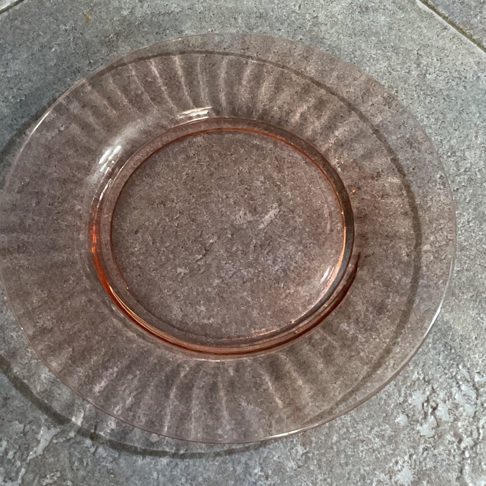 Chic Rose Dinner Plate
